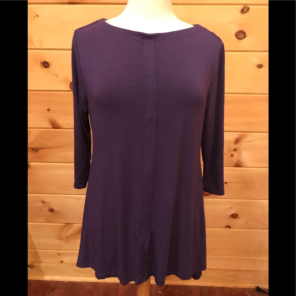 Soft Surroundings purple tunic,,size,Petite Large